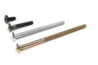 M6 huonekaluruuvi osakierteellä