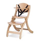 NiNo säädettävä syöttötuoli lakattu