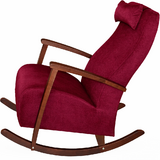 Verhoiltu keinutuoli Polo Monolith 59 punainen