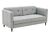 Boston 3-istuttava sohva harmaa