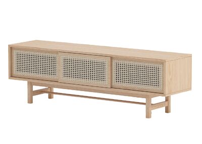 Spirit tv-taso 160cm tammi/rottinki