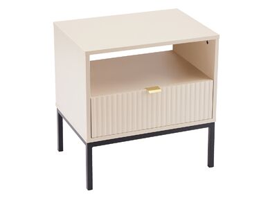 Raita yöpöytä beige