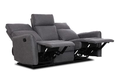 BAYFORD 3-istuttava mekanismisohva harmaa