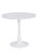Round pyöreä ruokapöytä 80cm valkoinen