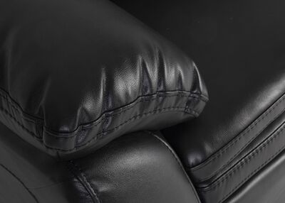 Denver 3-istuttava sohva musta (35753)