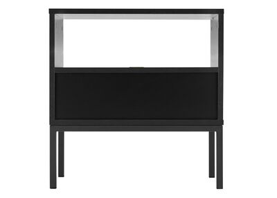 Raita yöpöytä musta