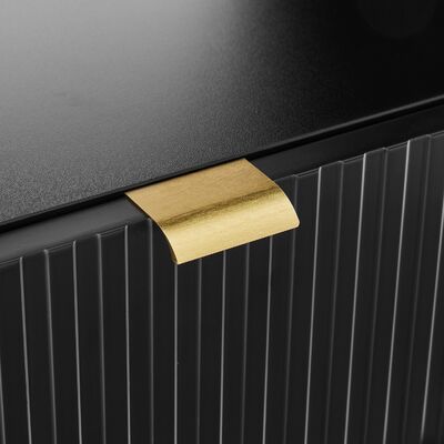 Raita yöpöytä musta