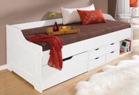 Pelle sohvasänky valkea 90x200cm 8106