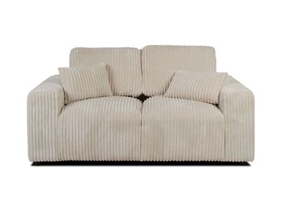 WALDEN 2-istuttava sohva luonnonvalkoinen