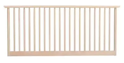 Riggins sängynpääty 180cm valkovahattu 120438