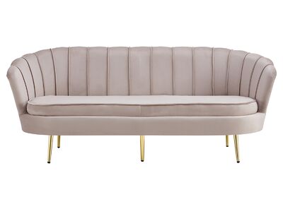 Shira 3-istuttava sohva beige