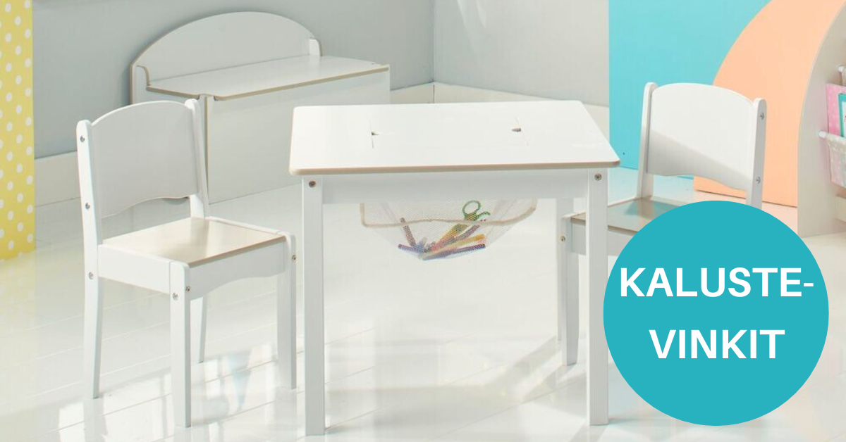 Lastenhuoneen kalustevinkit