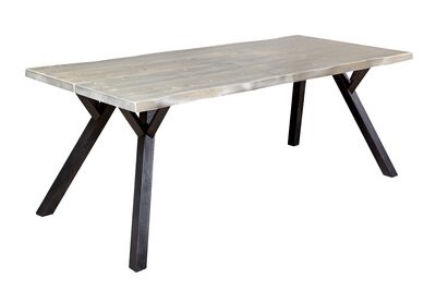 Lana lankkupöytä 200cm+ 6-tuolia puujaloilla