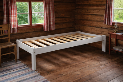 Mökkisänky Ida 80x200cm kuultovalkea