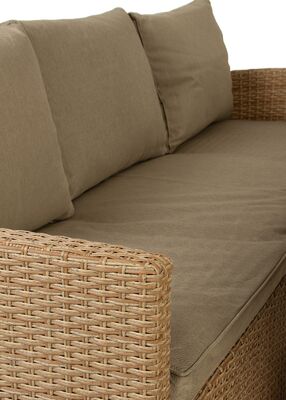 Albany puutarhasohva+pöytä+2-tuolia beige