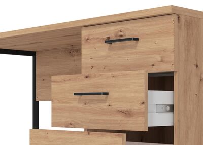 Sardinia kirjoituspöytä artisaanitammi