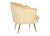 Simpukka tuoli beige sametti