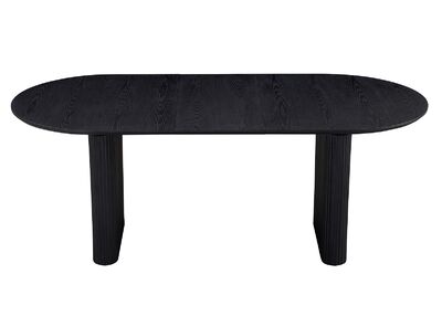 ADORA ruokapöytä 160+40 musta