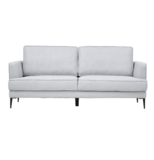 Oxford 3-istuttava kangas sohva vaaleanharmaa