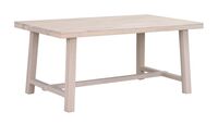Brooklyn pöytä 170x95cm valkolakattu tammi
