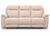 Crosby 3-istuttava mekanismisohva beige