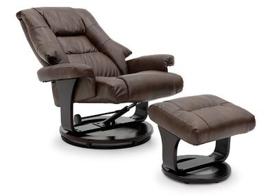 Benson tv-tuoli+rahi ruskea