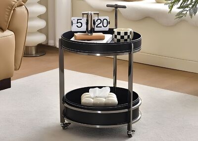 Molto tarjoiluvaunu musta